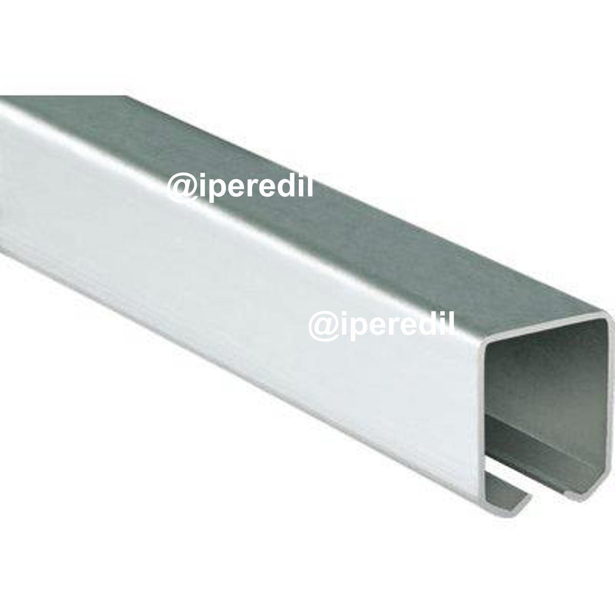 BINARIO X SCORREVOLI 24P COMUNELLO ZINCATO MM 34X30 L.MT 3 PORTATA KG 50 - 04400296