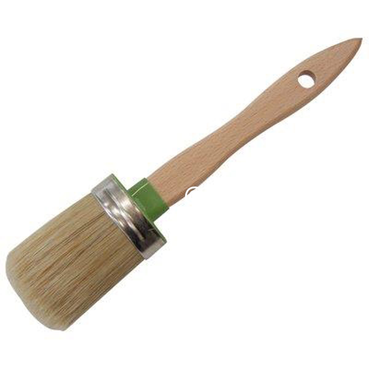 PENNELLO OVALINO MANICO PLASTICA VUOTO 100 ITR SETOLA BIONDA N°XMM 4X44