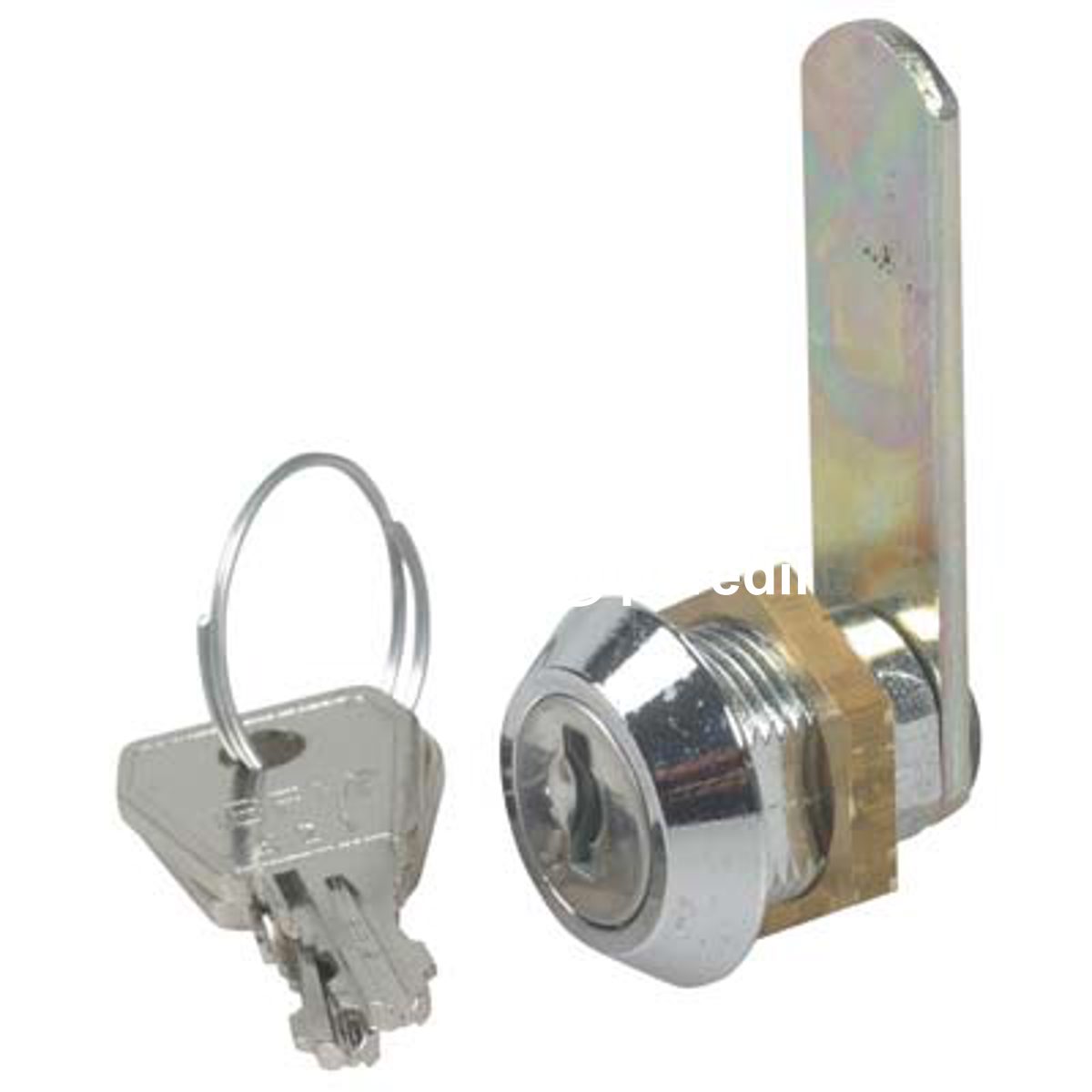 SERRATURA A CILINDRO LEVA DRITTA ACCIAIO CROMATO F.MM 16 L.MM 8