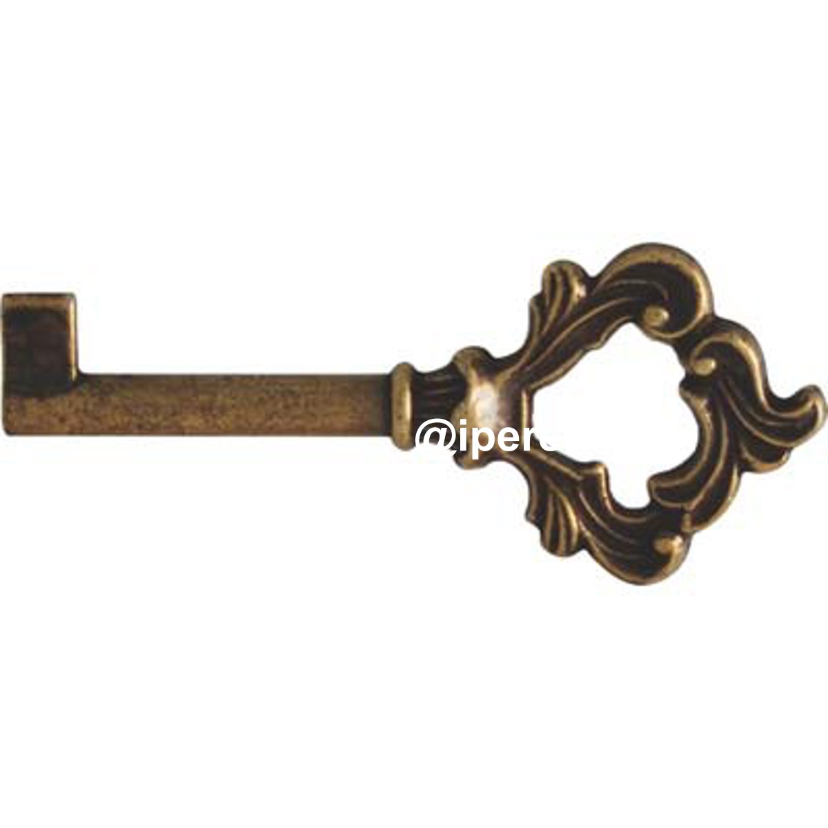 CHIAVE MOBILI H/1001 ZAMA BRONZO SFUMATO MM 70