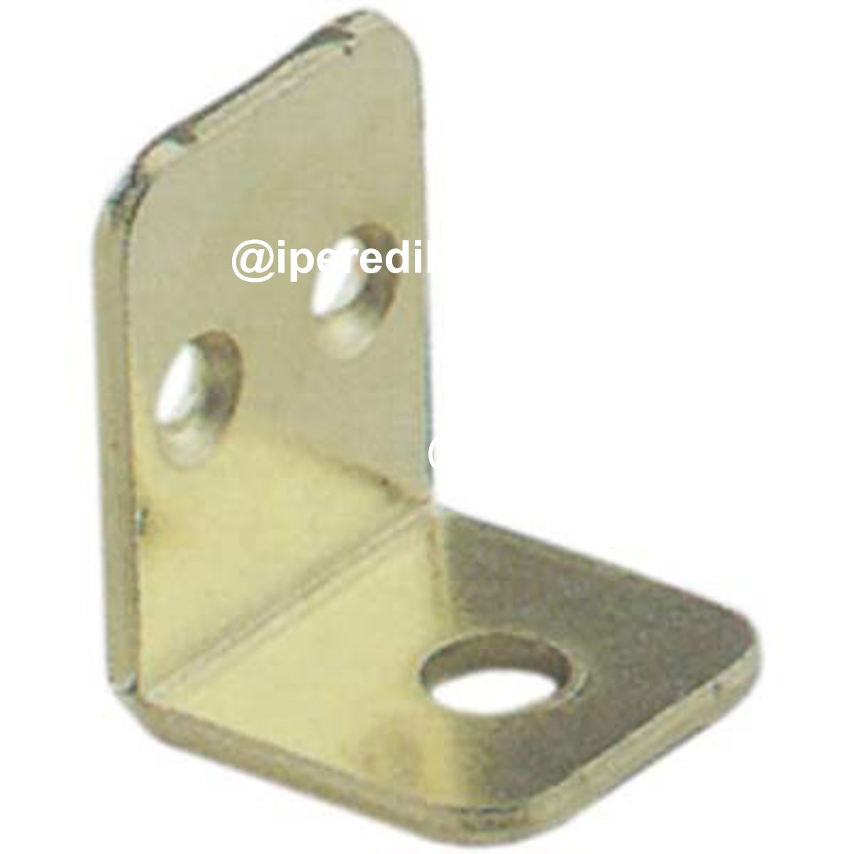 MENSOLINA REGGIPIANO A SQUADRA BORDO QUADRO ACCIAIO OTTONATO MM 22X28 - 04442000
