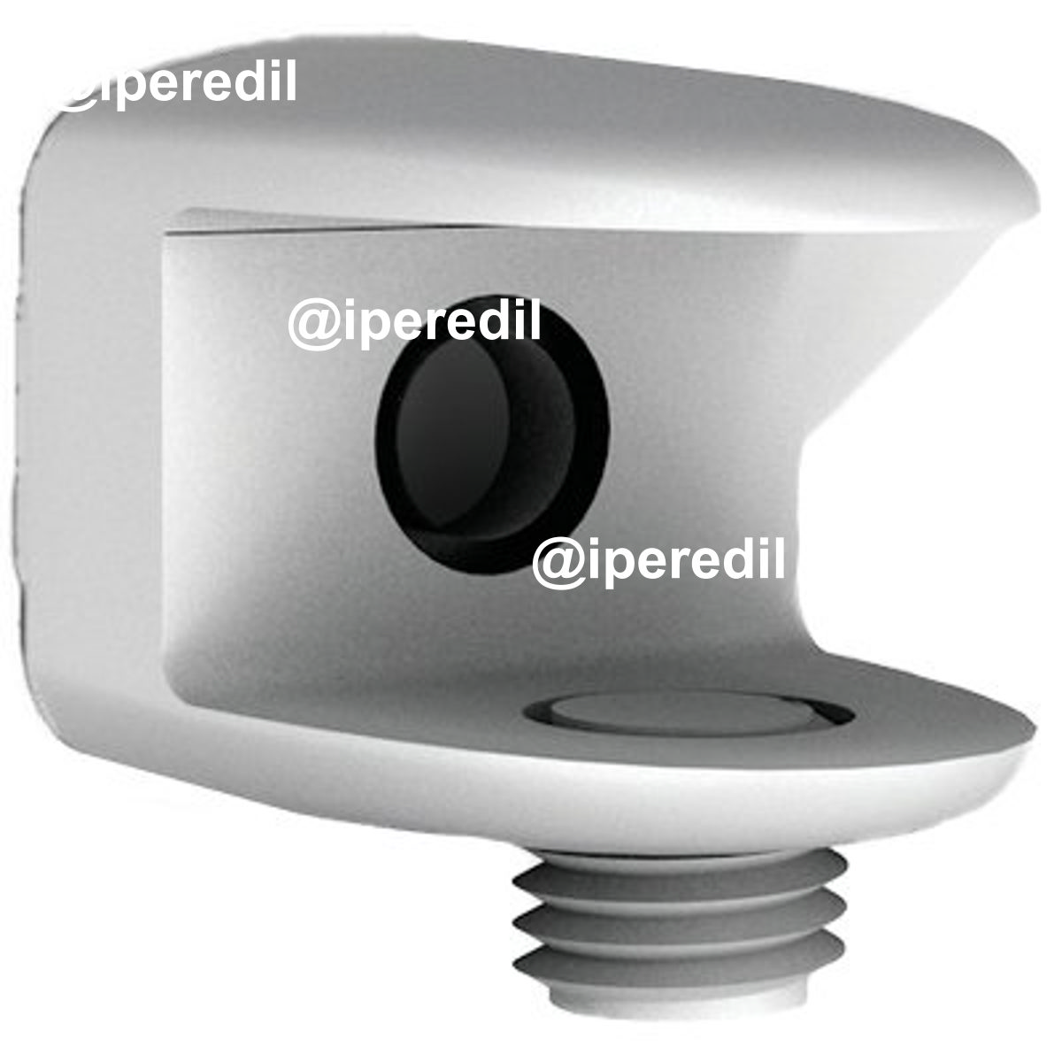 REGGIVETRO A MORSETTO BOLIS ZAMA BIANCO D.MM 21 S.VETRO MAX MM 10,5 CF=PZ 2