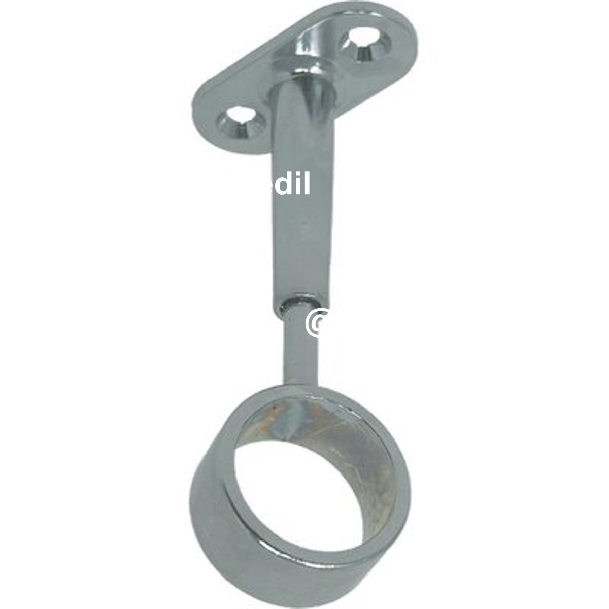 REGGITUBO ARMADIO TONDO REGOLABILE CENTRALE ZAMA CROMATO H.MM 63/103 TUBO MM 20