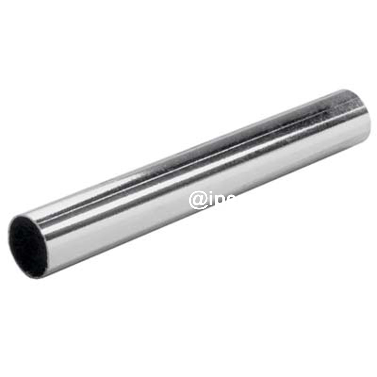 TUBO ARMADIO TONDO CROMATO ACCIAIO MT 3 MM 18