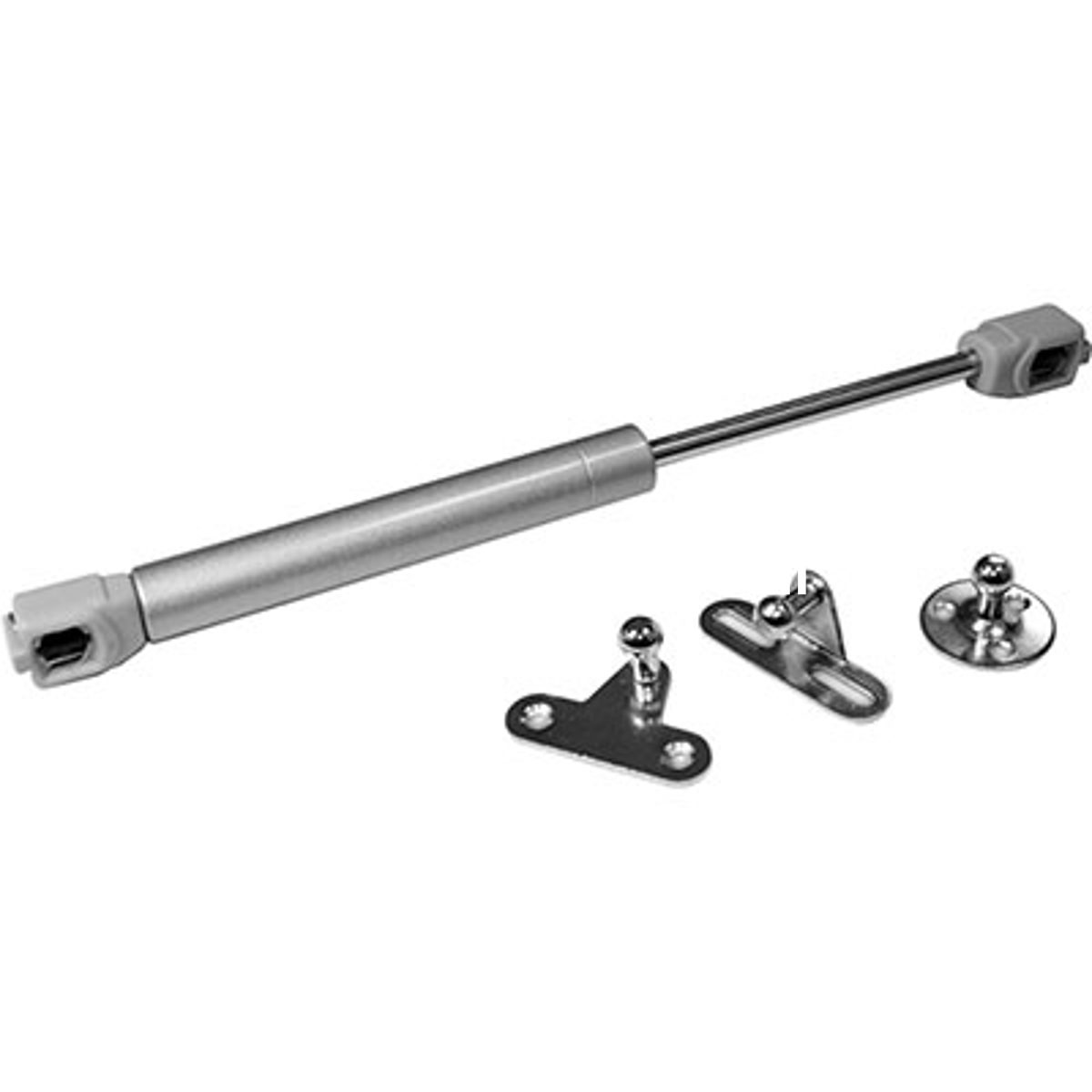 PISTONE A GAS X ANTA RIBALTA FERRO GRIGIO FORZA=N 100 + ACCESSORI