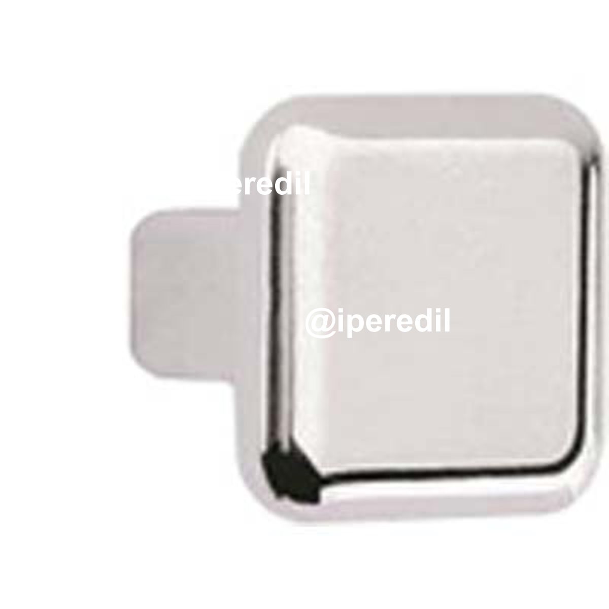 POMOLO ZAMA QUADRO 2303 METALSTYLE CROMO LUCIDO MM 20X20