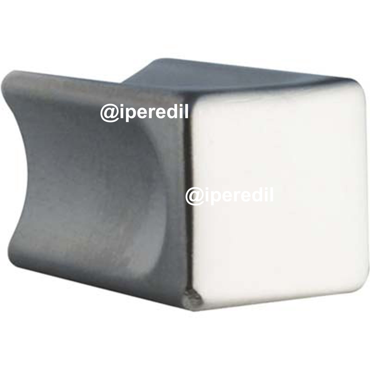 POMOLO ZAMA QUADRO 2388 METALSTYLE CROMO OPACO MM 10X10