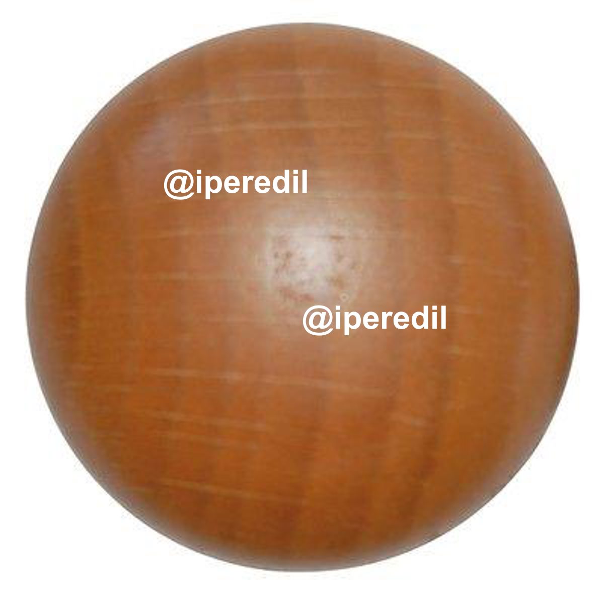 POMOLO LEGNO LISCIO FAGGIO LUCIDO + VITE MM 26/36X33