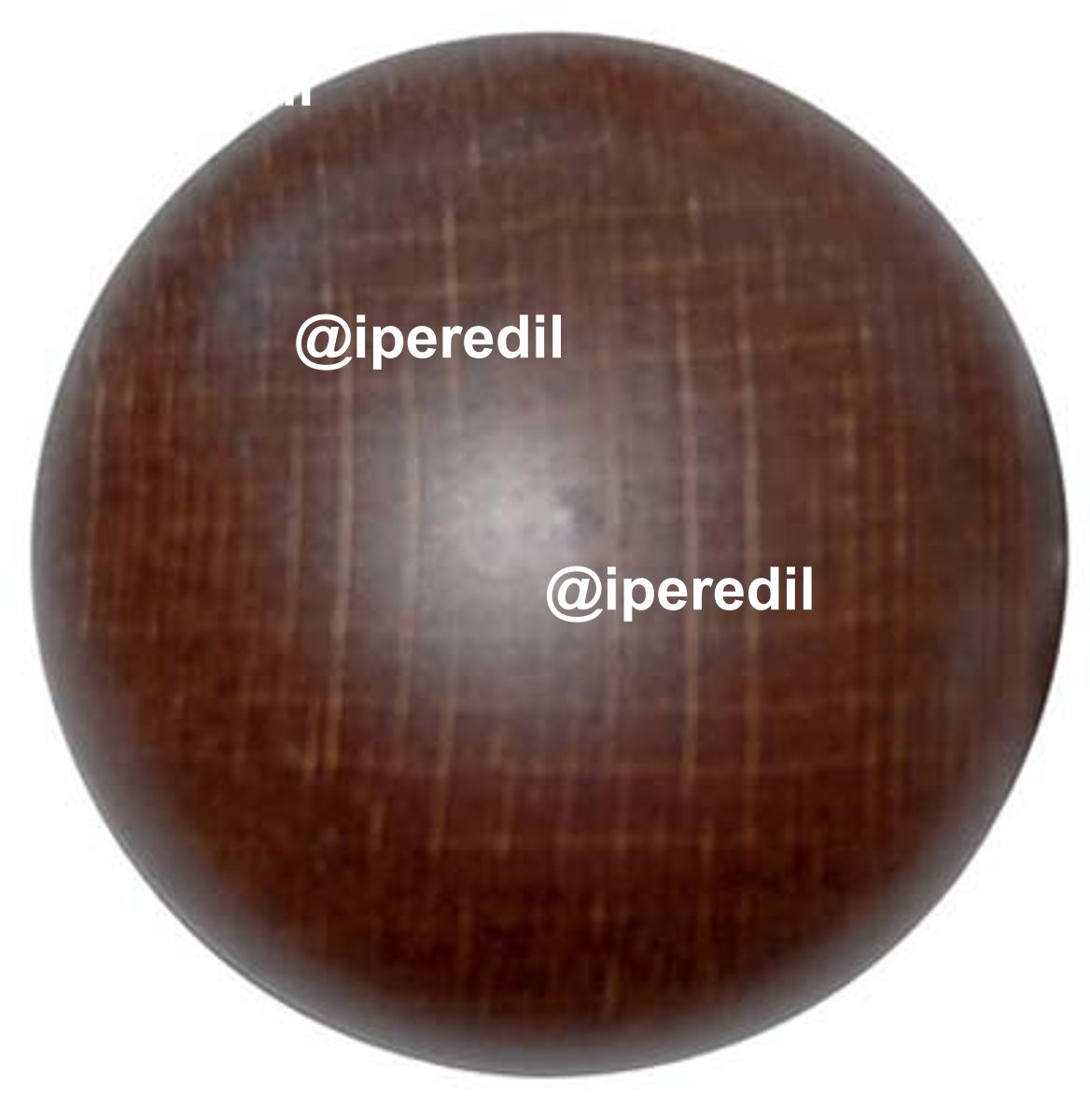 POMOLO LEGNO LISCIO NOCE SCURO MM 26/36X33