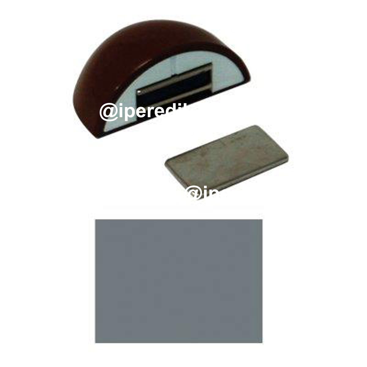FERMAPORTE MAGNETICO AP 123 RESINA TERMOPLASTICA ALLUMINIO