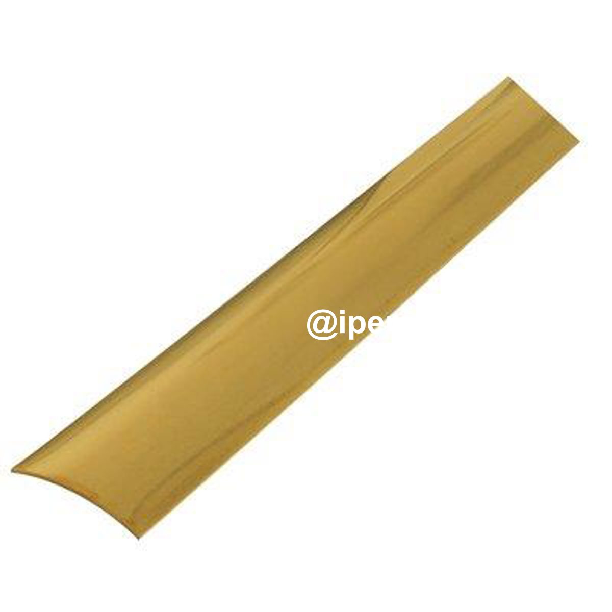PIAGGIA ADESIVA PAVIMENTO PARI LIVELLO OTTONE LUCIDO MM 35 L.CM 166 MM 0/4 - 04447014