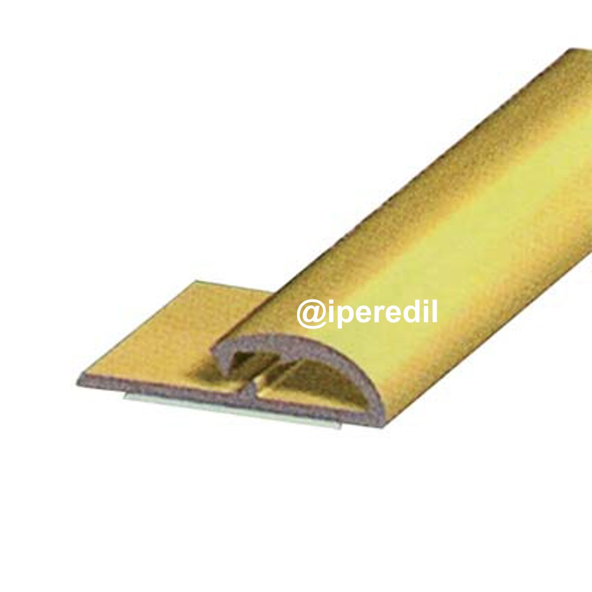 PIAGGIA ADESIVA PAVIMENTO FERMA PASSATOIA ALLUMINIO ARGENTO MM 26 L.CM 73 - 04447049