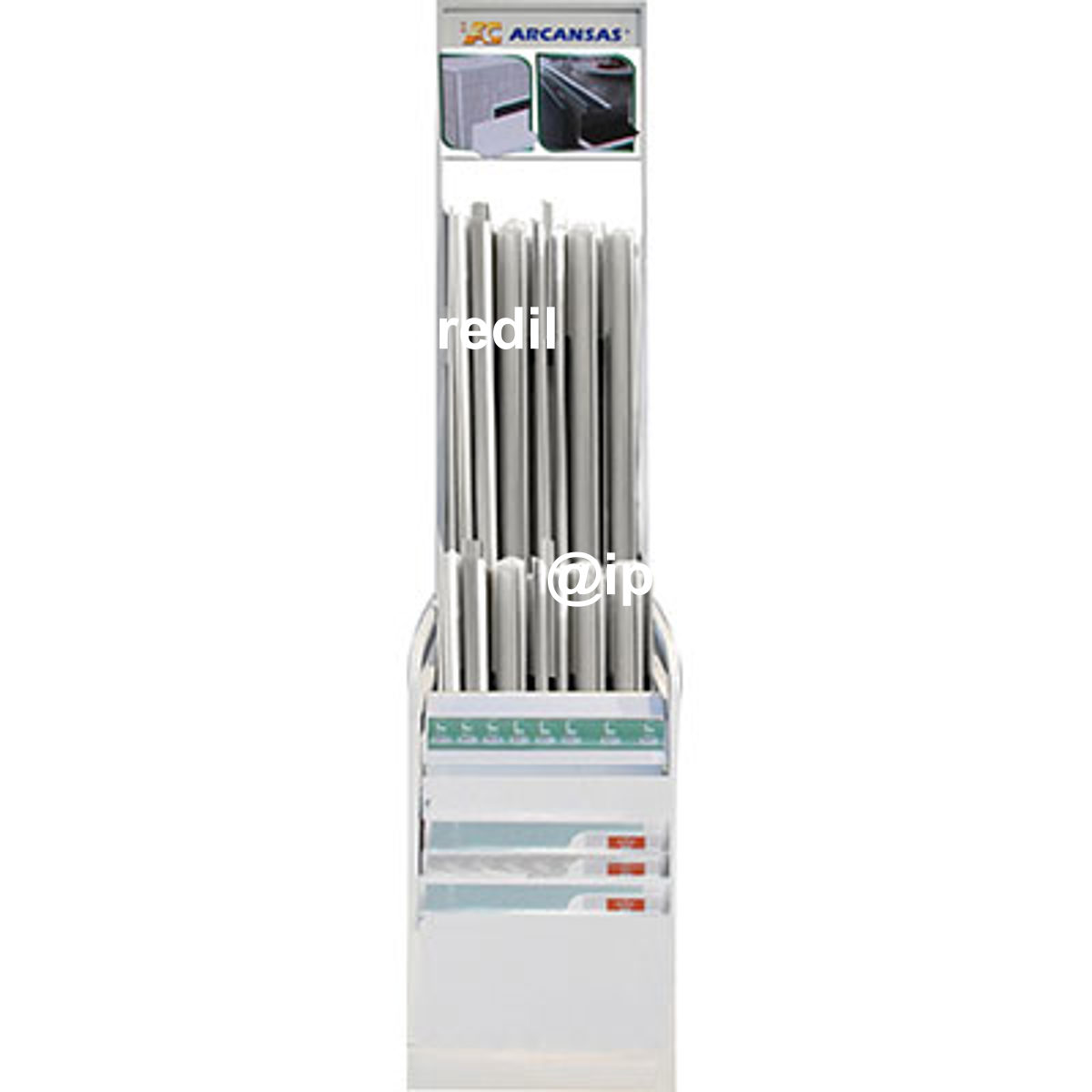 ESPOSITORE PROFILI SMOLLY ARCANSAS KT=PZ 241 MM 560X450 H.MM 2800