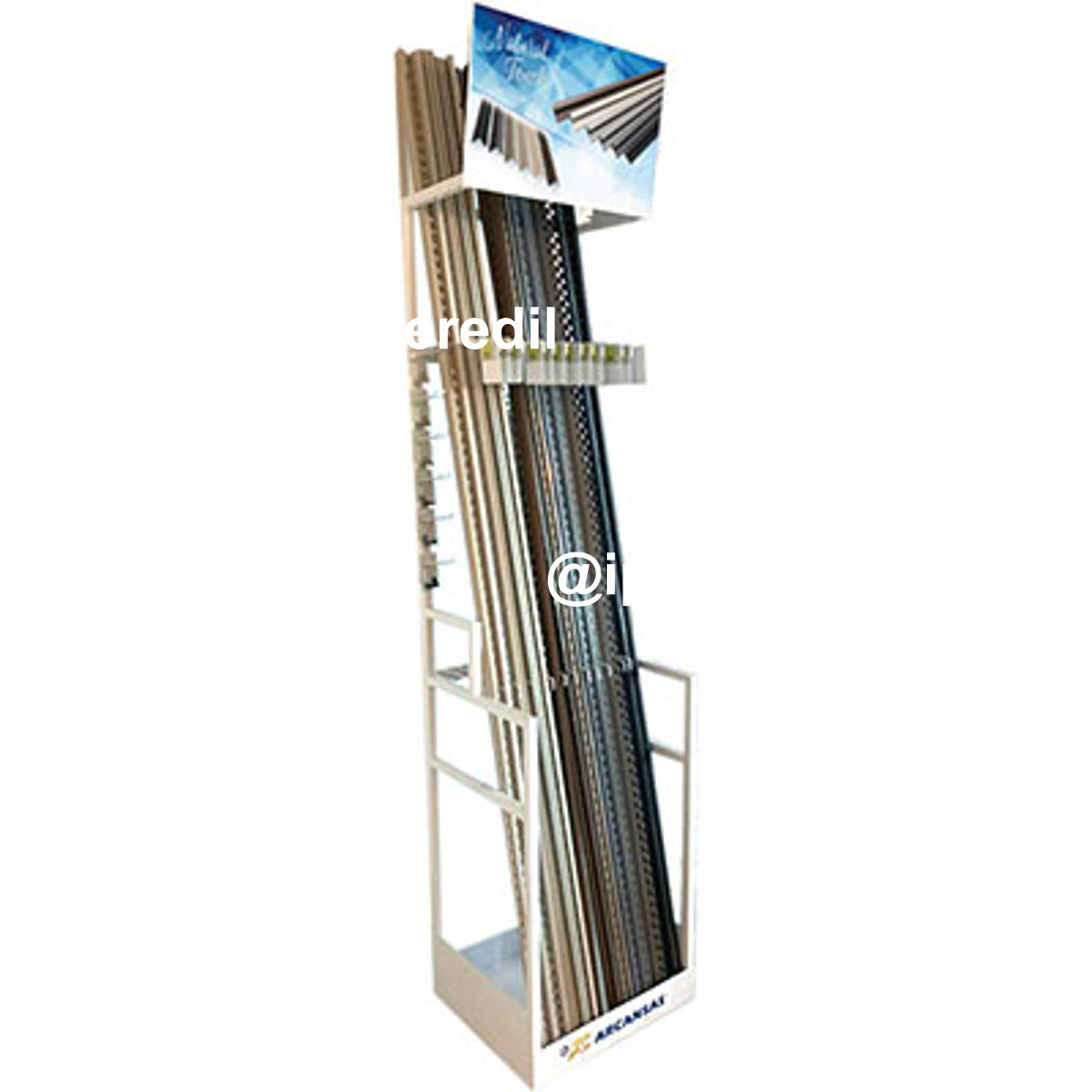 ESPOSITORE PROFILI EDDY ARCANSAS KT=PZ 121 MM 560X470 H.MM 2800 - 04448006