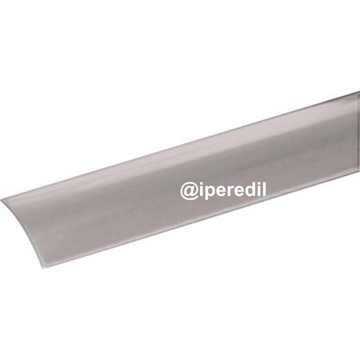 PIAGGIA ADESIVA PAVIMENTO PARI LIVELLO INOX AISI 430 LUCIDO MM 35 L.CM 83 MM 0/4 - 04448010