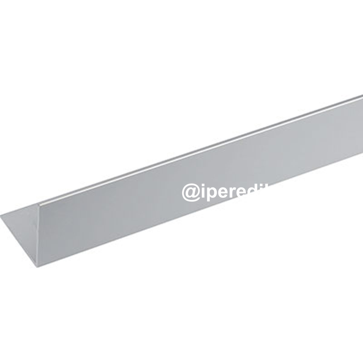 PROFILO ANGOLARE LATI UGUALI ARCANSAS ALLUM ARGENTO S.MM 1,0 MM 30X30 H.CM 100 - 04448048