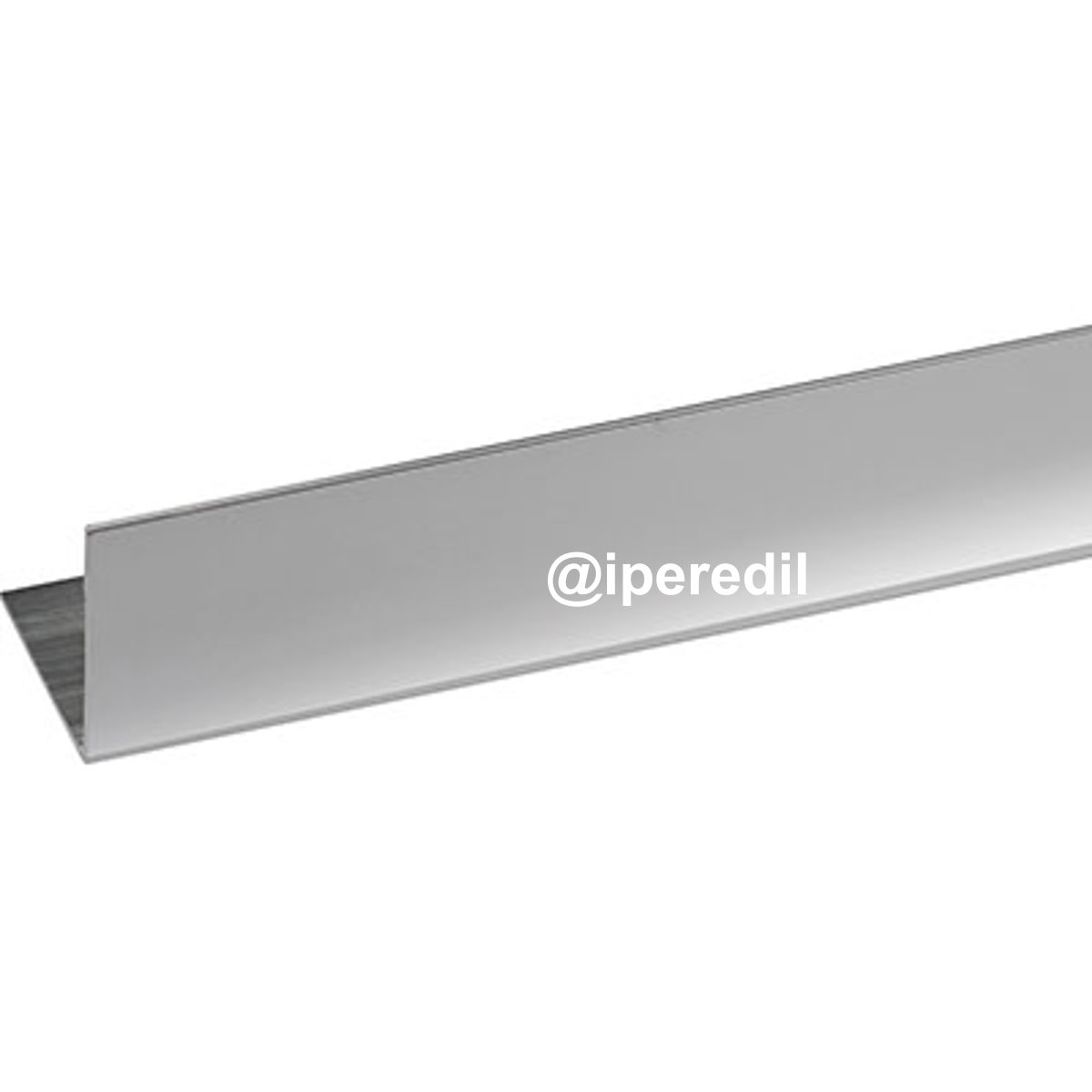 PROFILO ANGOLARE LATI UGUALI ARCANSAS ALLUM ARGENTO LUX S.MM 1,0 MM 20X20 H.CM 100 - 04448263