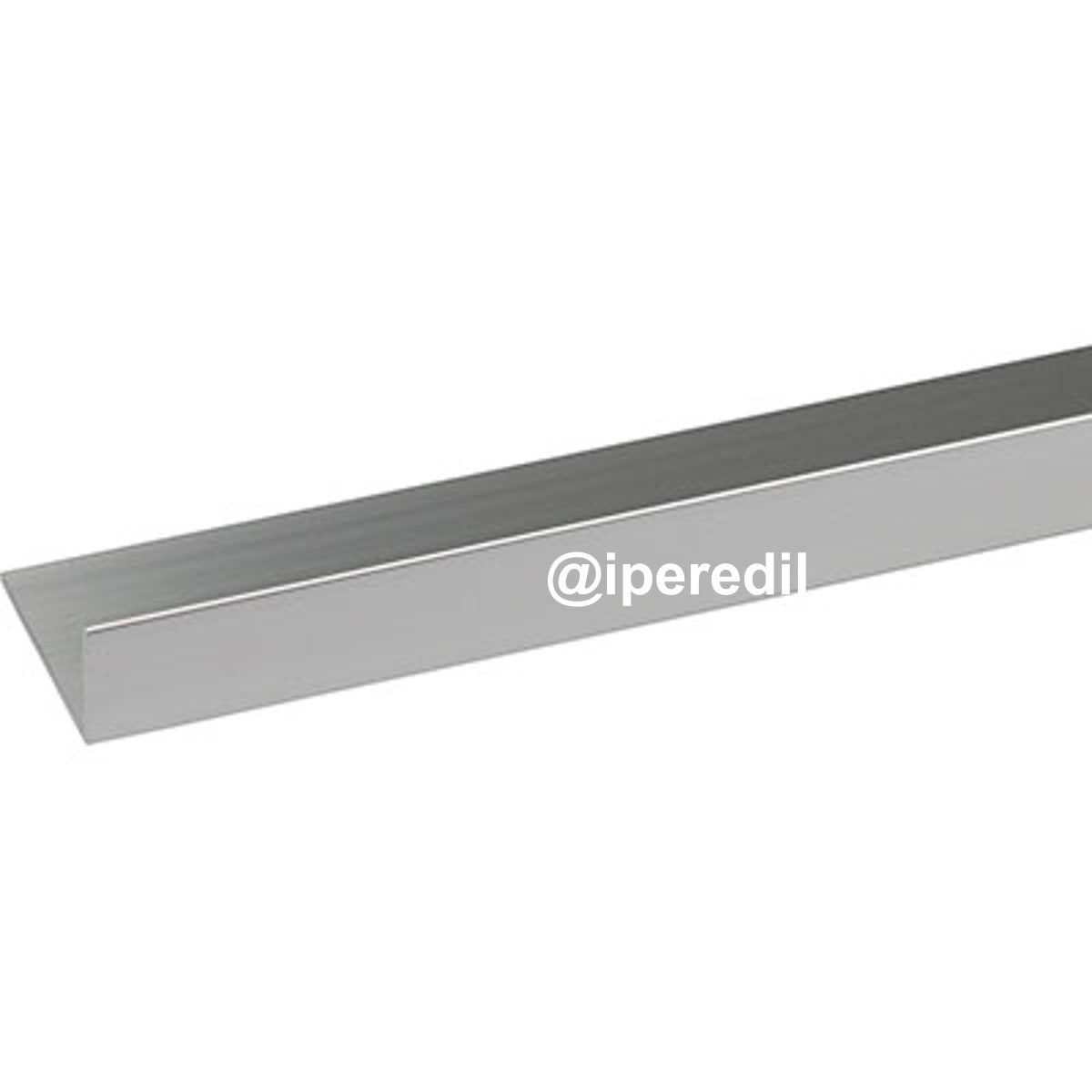 PROFILO ANGOLARE LATI DIVERSI ARCANSAS ALLUM ARGENTO LUX S.MM 1,0 MM 20X10 H.CM 200 - 04448277