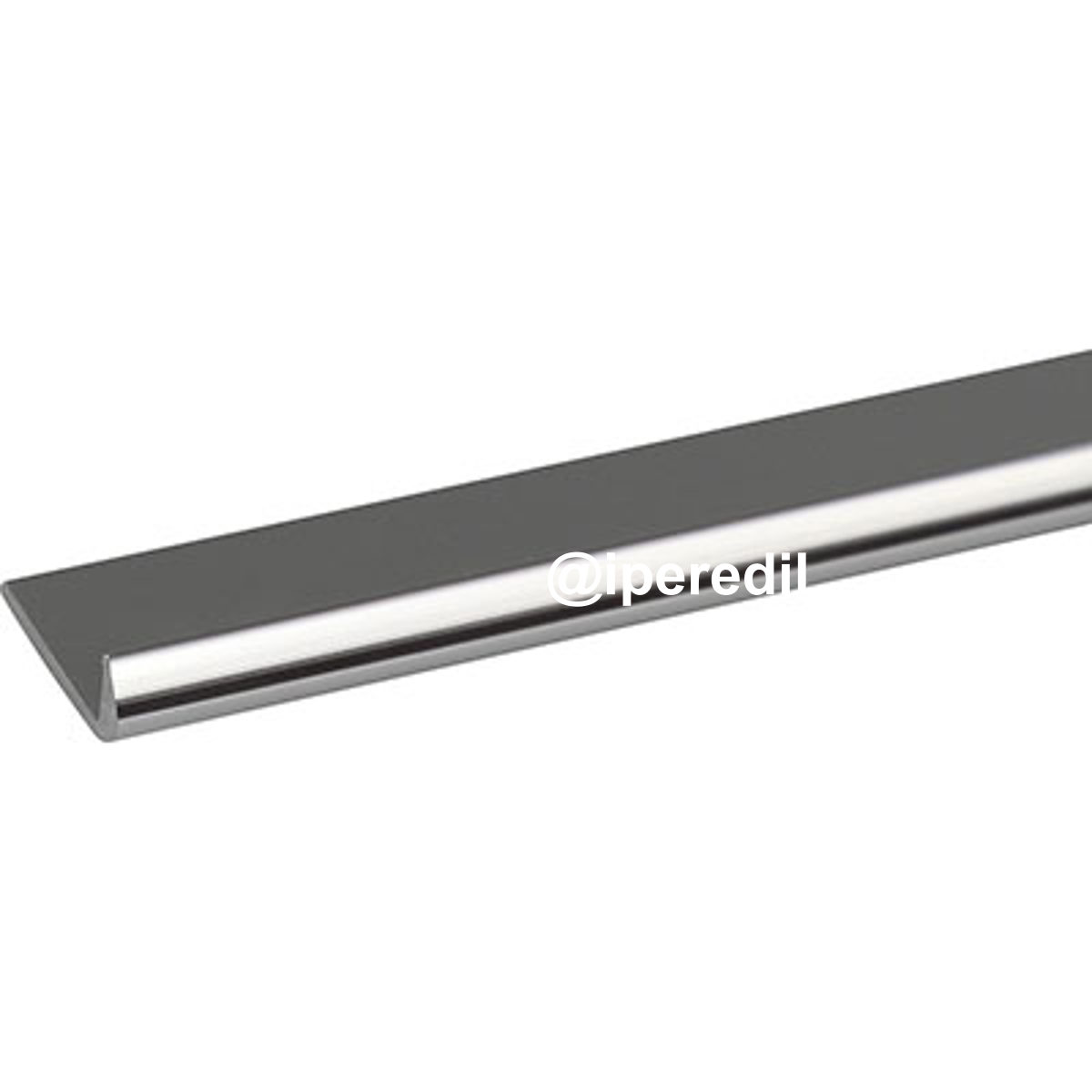 PROFILO UNGHIETTA ARCANSAS ALLUM ARGENTO LUX S.MM 1,0 MM 18 H.CM 100 - 04448290