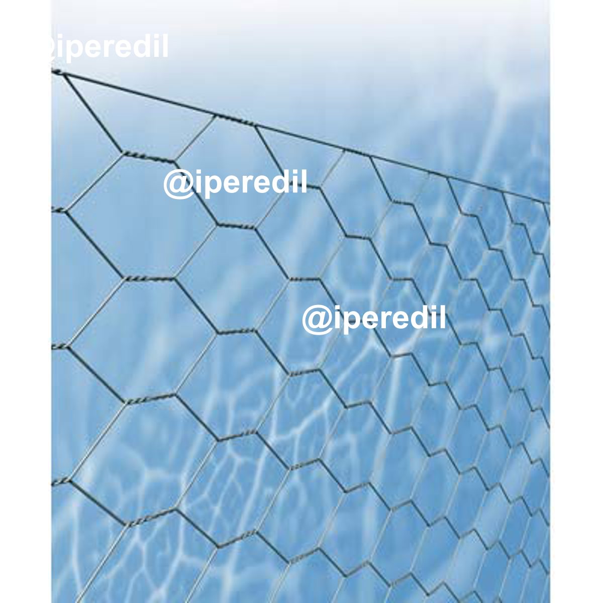RETE TRIPLA TORSIONE ZINCATA 51/6 STARS M/N° 51/6 N° 5=MM 1,0 L.MT 50 H.CM 150 - 05000415
