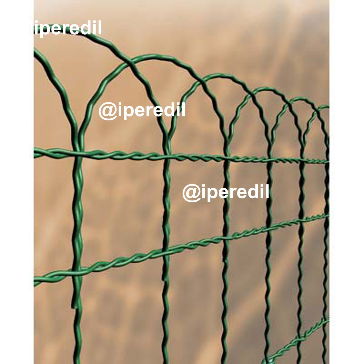 RETE ORNAMENTALE AIUOLE STARS PLASTIFICATA L.MT 25 H.CM 65