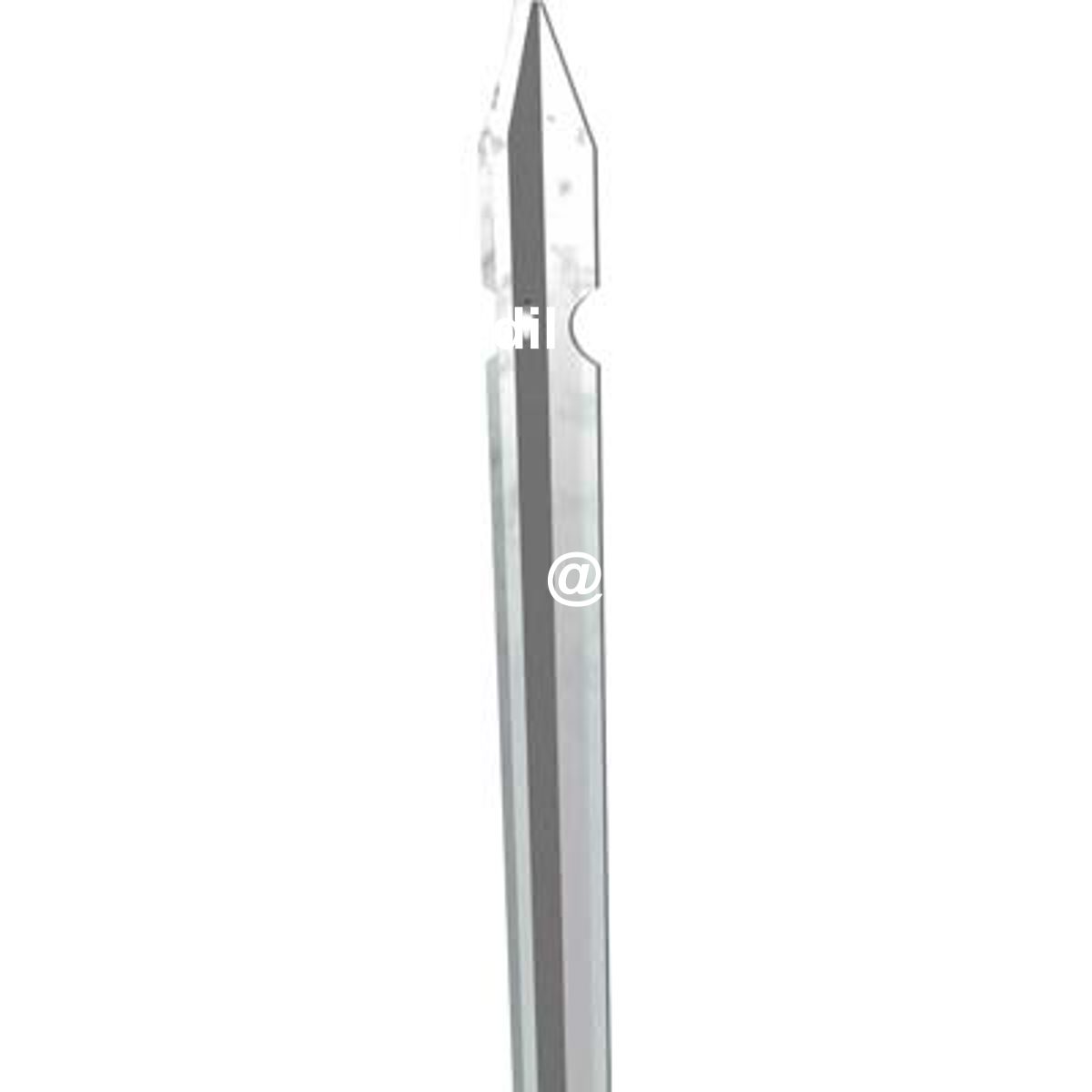 PALETTO RECINZIONE ZINCATO SEZIONE MM 35X35X3,5 H.CM 200