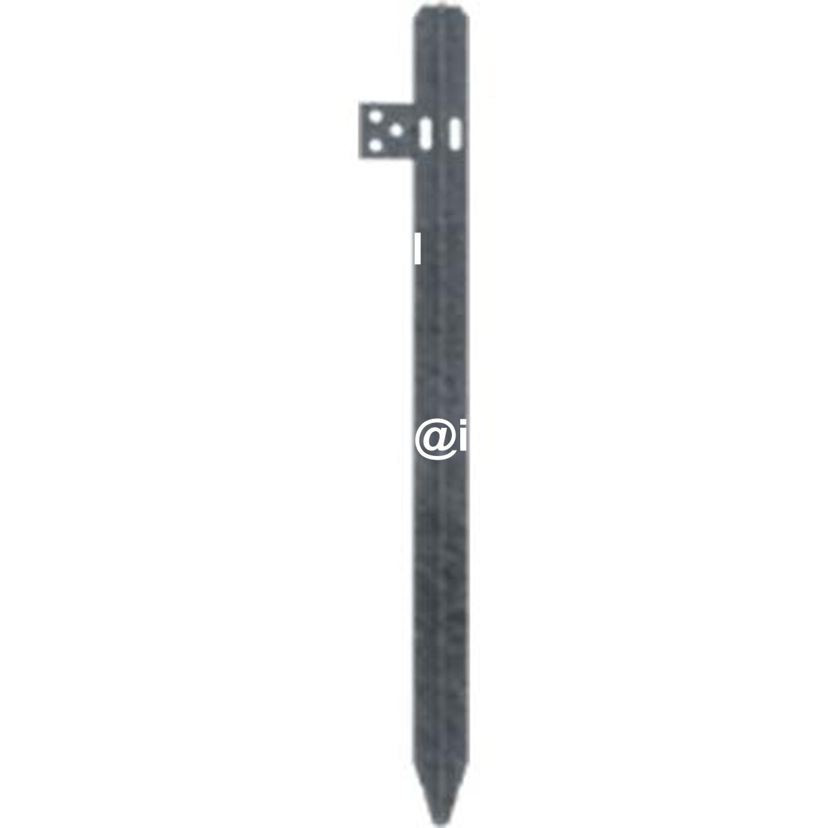 PALETTO DISPERSORE ZINCATO + PIASTRA SEZIONE A CROCE MM 50X50X5 H.CM 150