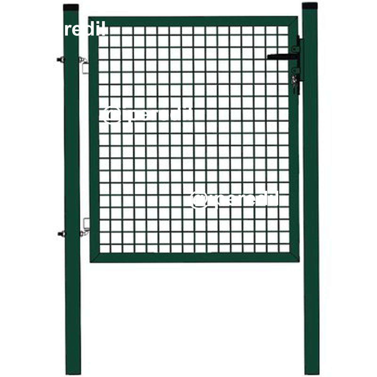 CANCELLO PEDONALE STARS VERDE CM 100 H.CM 100