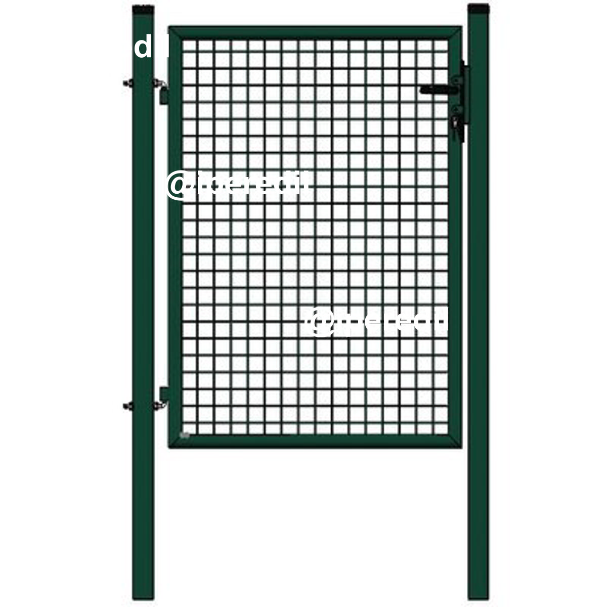 CANCELLO PEDONALE STARS VERDE CM 100 H.CM 125