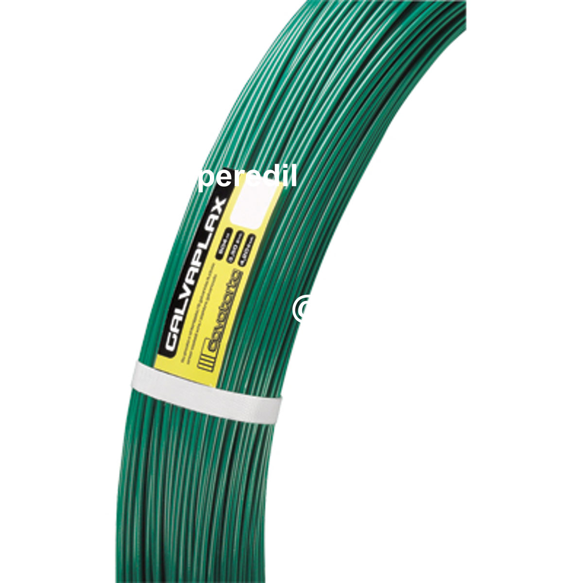 FILO PLASTICATO GALVAPLAX CAVATORTA A PESO N° 18=MM 3,5/4,2