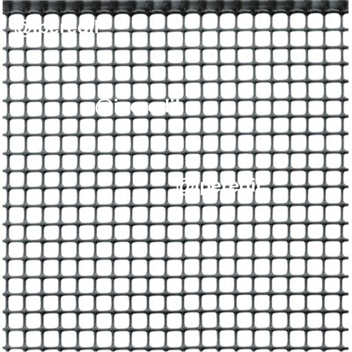 RETE PLASTICA BALCONE QUADRA TENAX HDPE ANTRACITE MM 10X10 H.CM 100 ML 5 - 05921994