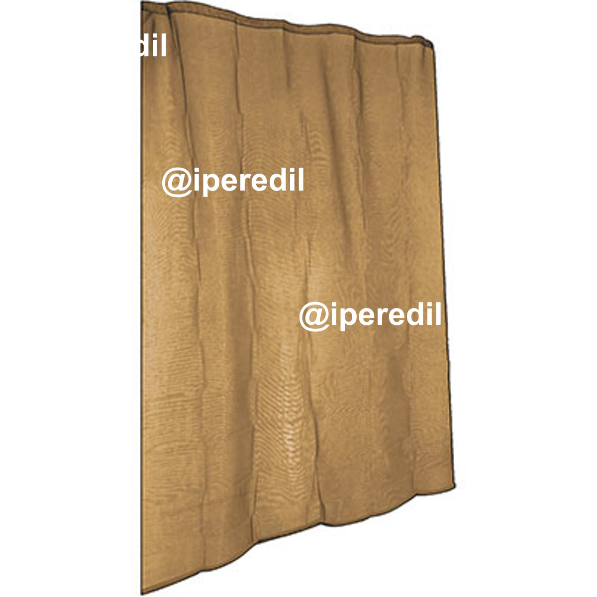 ZANZARIERA PORTA ECCO DROP IRS POLIESTERE MARRONE RINFORZATO CM 140 H.CM 240