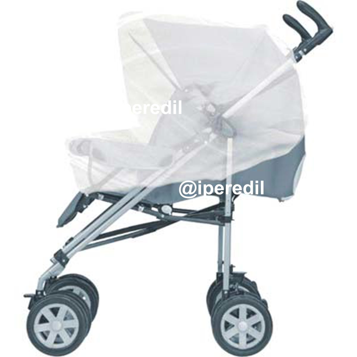 ZANZARIERA PASSEGGINO ECCO BABY IRS POLIESTERE BIANCO CM 140X90