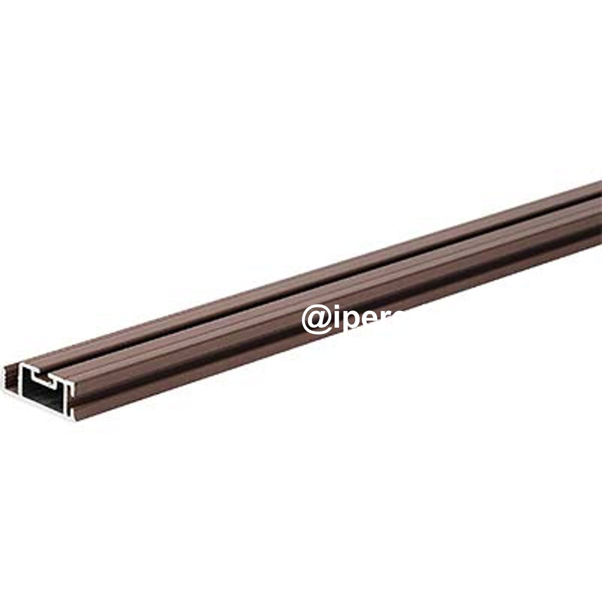 PROFILO ZANZARIERA LINEA B SANGIORGIO ALLUMINIO MARRONE RAL 8017 MT 3