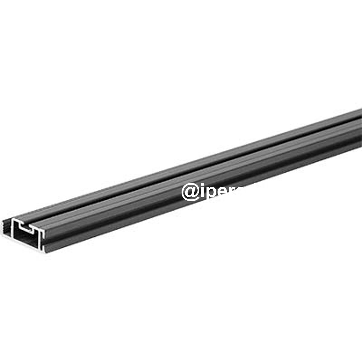 PROFILO ZANZARIERA LINEA B SANGIORGIO ALLUMINIO GRIGIO ANTRACITE MT 3