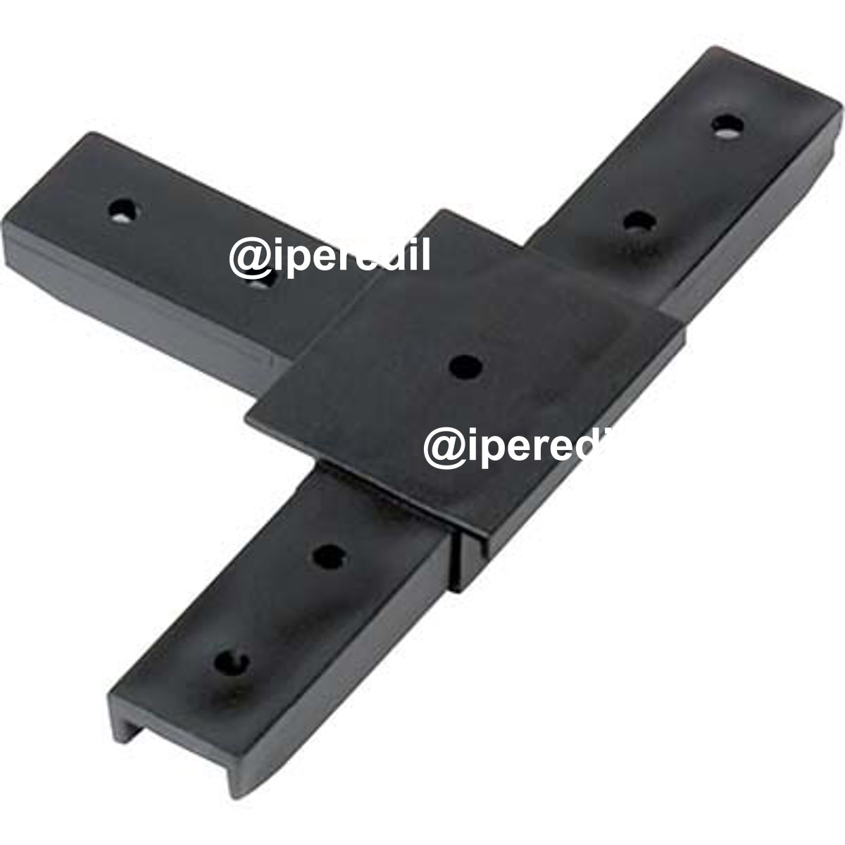 TEE PROFILO ZANZARIERA LINEA B SANGIORGIO PLASTICA NERA