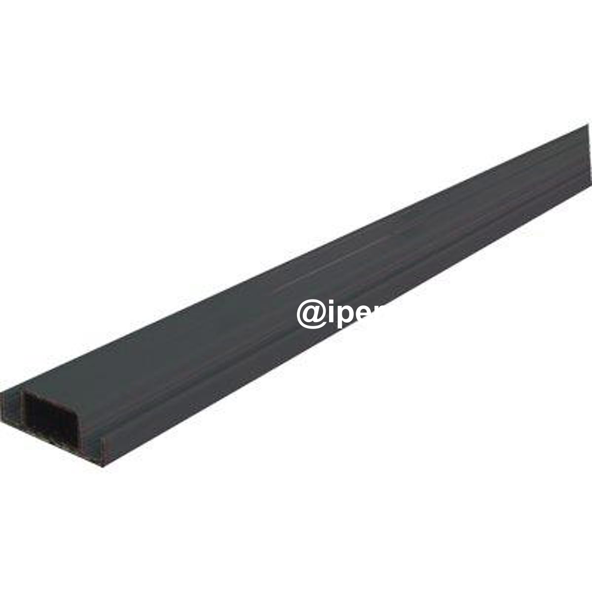 PROFILO TRAVERSO ZANZARIERA LINEA B SANGIORGIO ALLUMINIO GRIGIO ANTRACITE MT 2