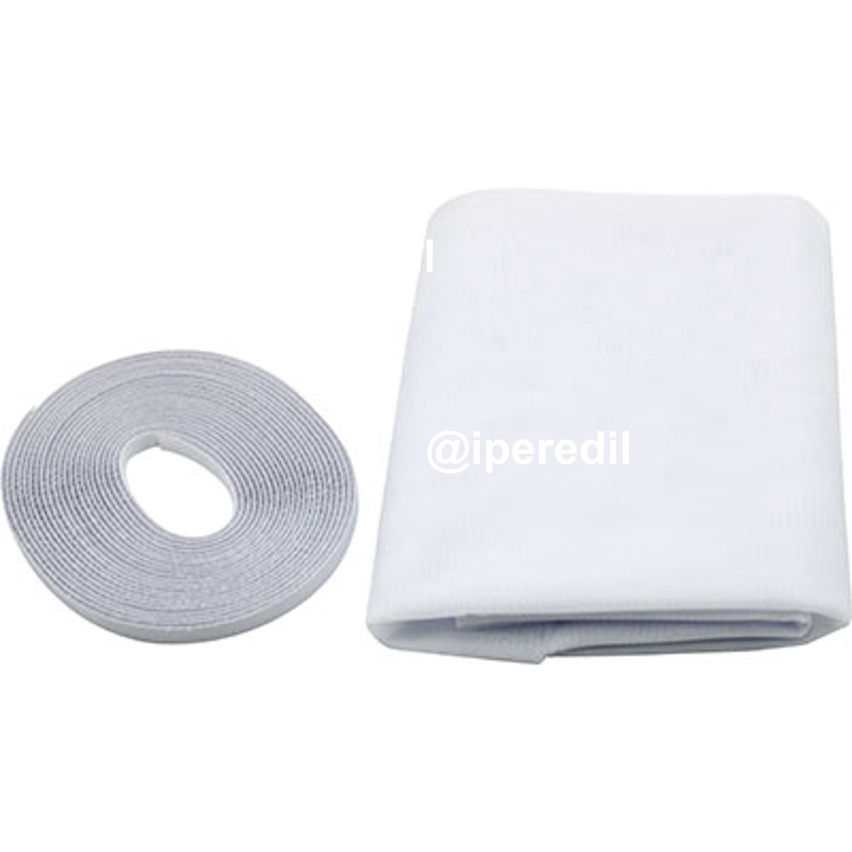 ZANZARIERA FINESTRA A STRAPPO EFFE POLIESTERE BIANCO CM 130 H.CM 150