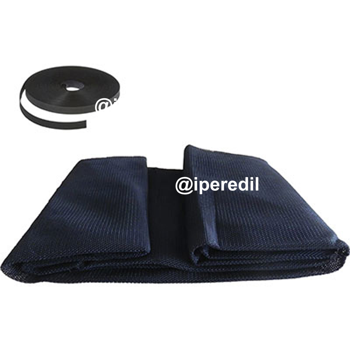 ZANZARIERA FINESTRA A STRAPPO EFFE POLIESTERE NERO CM 150 H.CM 180
