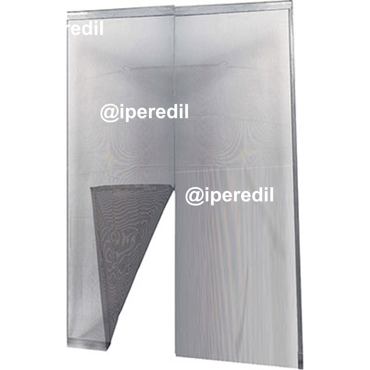 ZANZARIERA PORTA A STRAPPO EFFE POLIESTERE BIANCO CM 150 H.CM 250