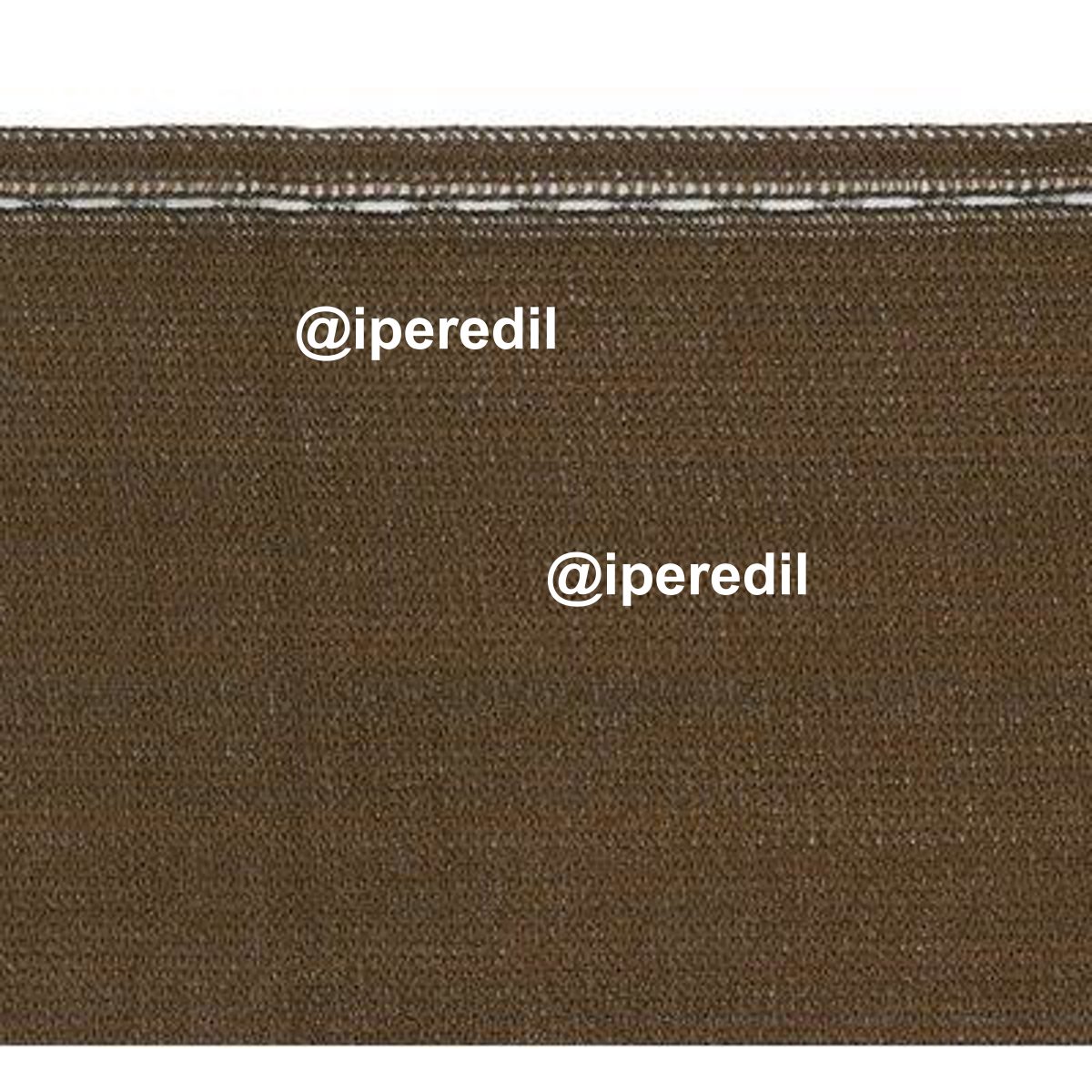 RETE OMBREGGIANTE FORTE MARRONE MINIROLL STARS PE GR/MQ 130 L.MT 10 H.CM 150 + POLIECO