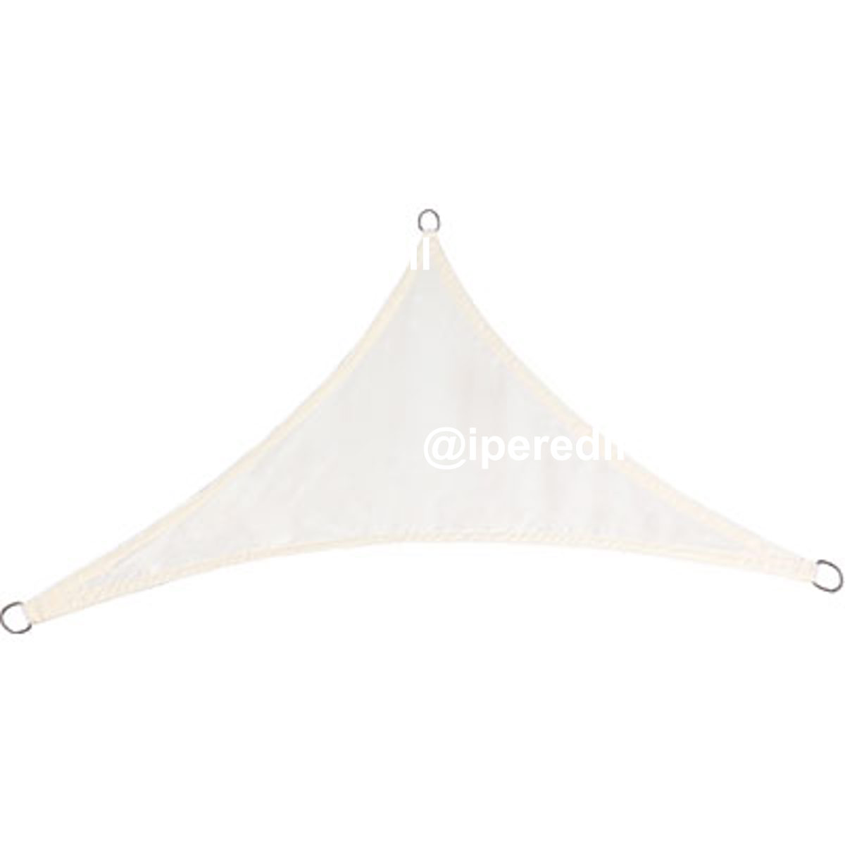 VELA OMBREGGIANTE LUXURY TRIANGOLARE STARS POLIESTERE ECRU GR/MQ 180 MT 3,6X3,6X3,6