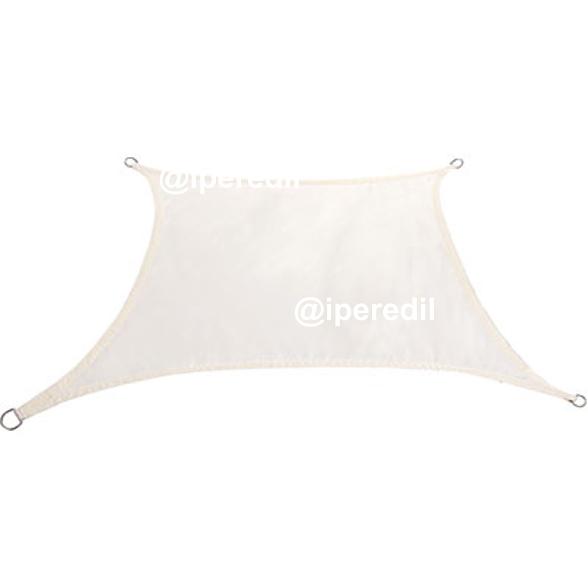 VELA OMBREGGIANTE LUXURY QUADRA STARS POLIESTERE ECRU GR/MQ 180 MT 5X5