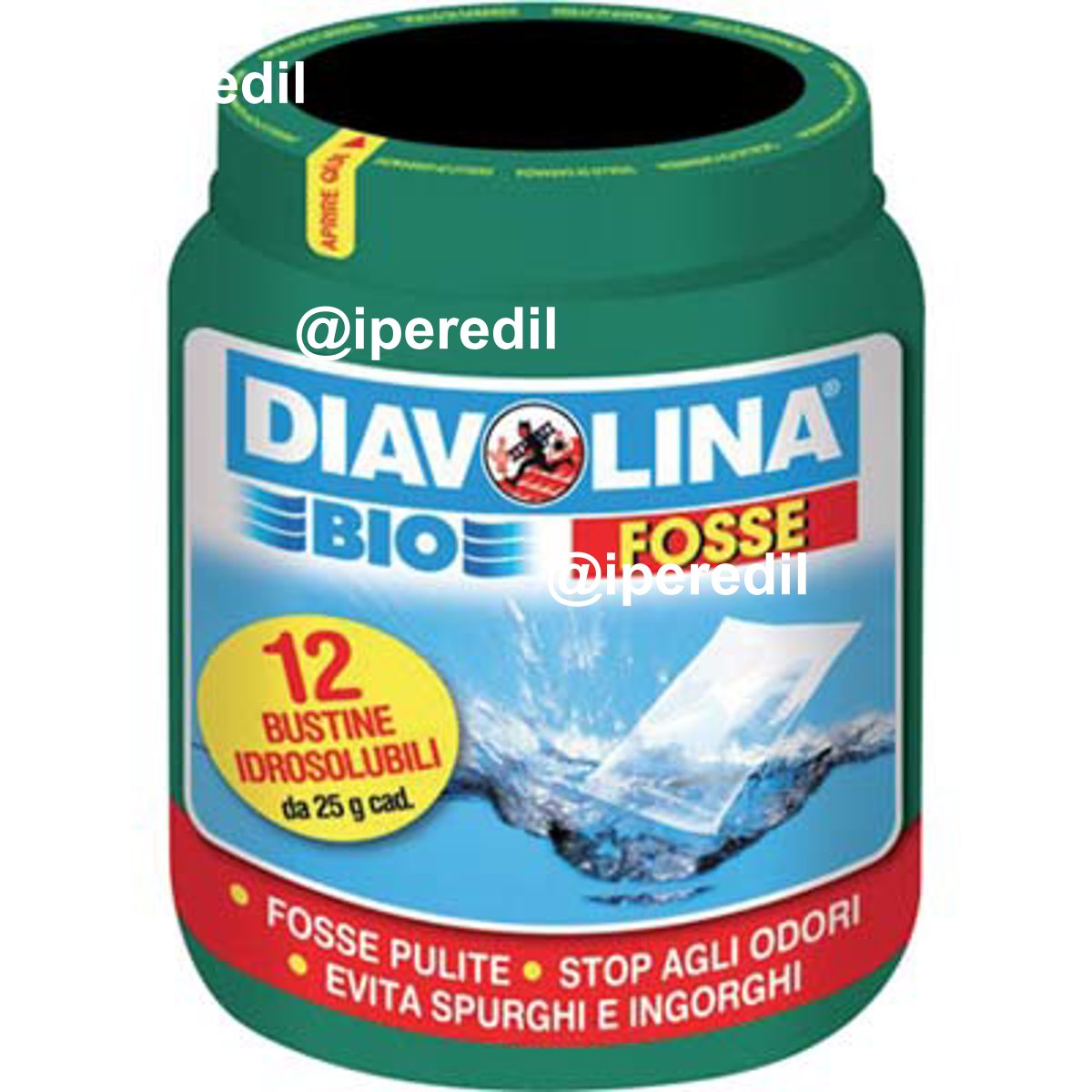 DIAVOLINA BIOFOSSE FACCO 12 BUSTINE GR 25 - 06002001