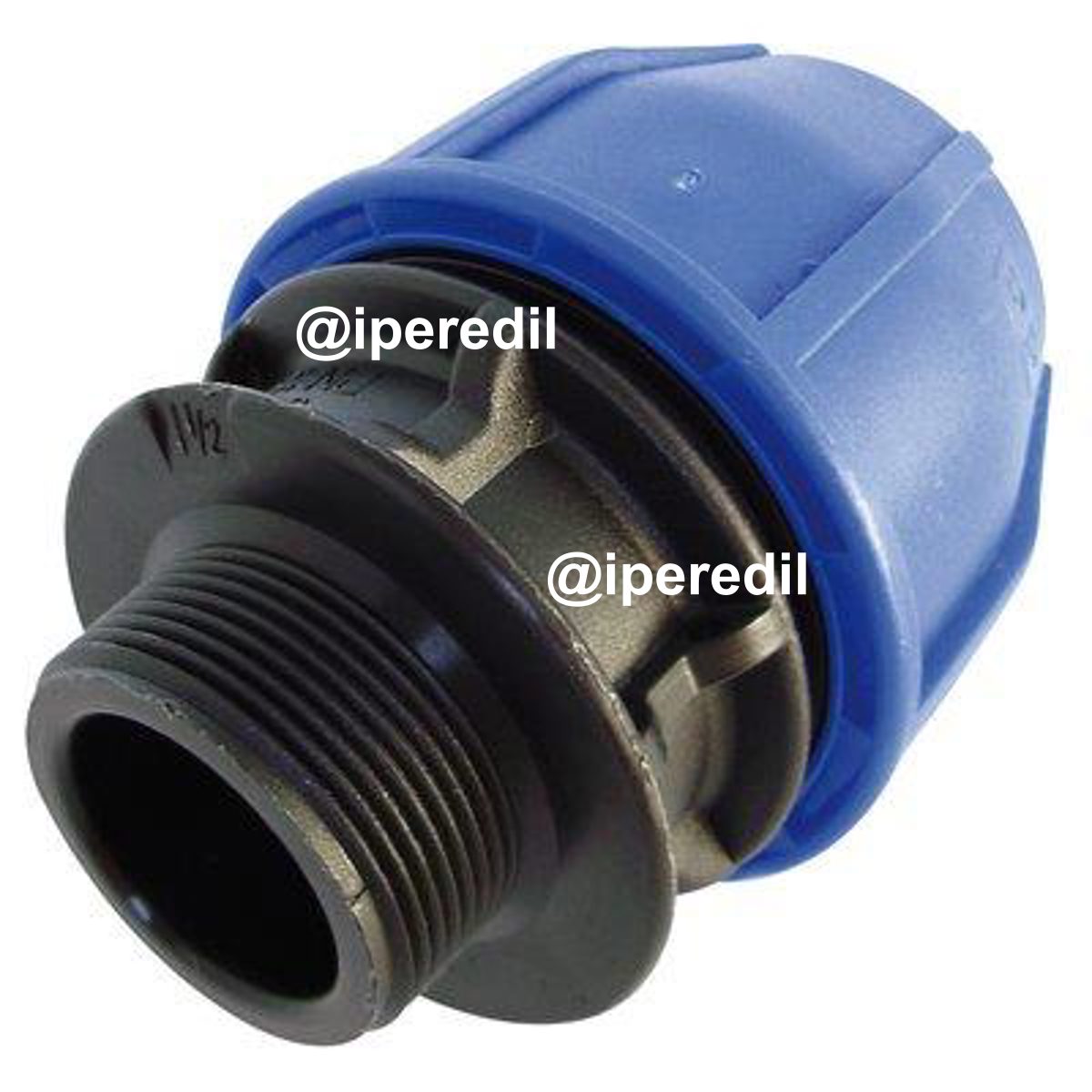 MANICOTTO A COMPRESSIONE FILETTO MASCHIO PN16 MM 50X1"1/2M