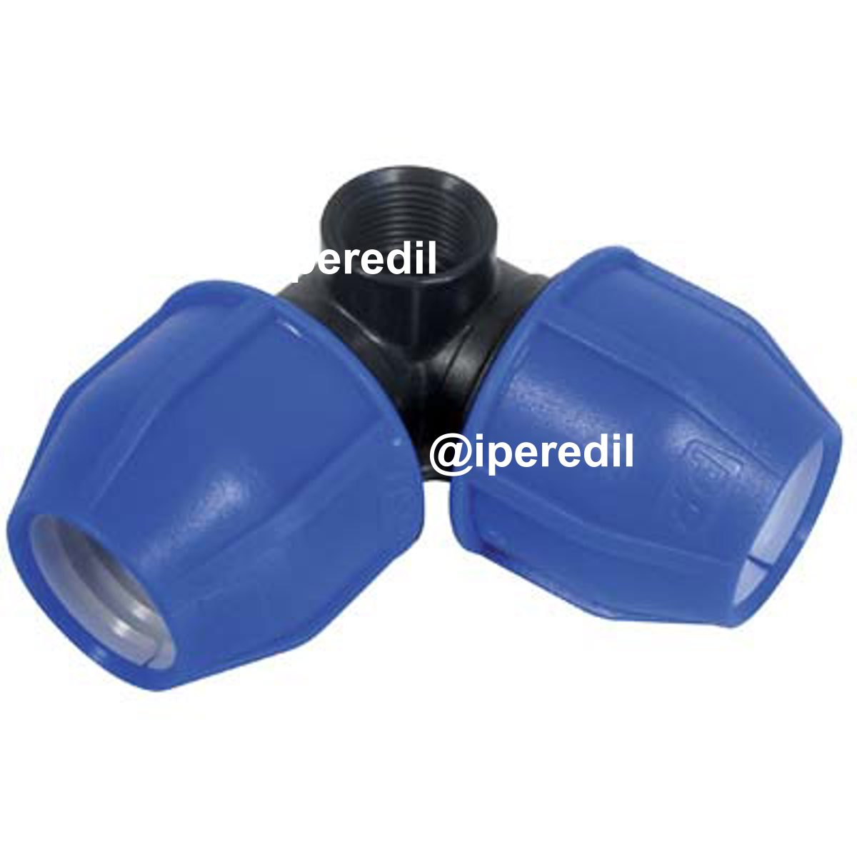 GOMITO A COMPRESSIONE POP-UP FILETTO FEMMINA PN16 MM 25X25X1/2F