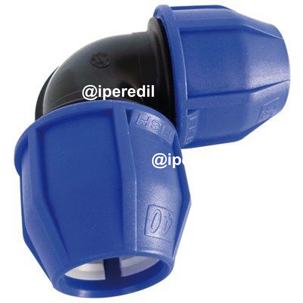 GOMITO A COMPRESSIONE PN16 MM 40X40