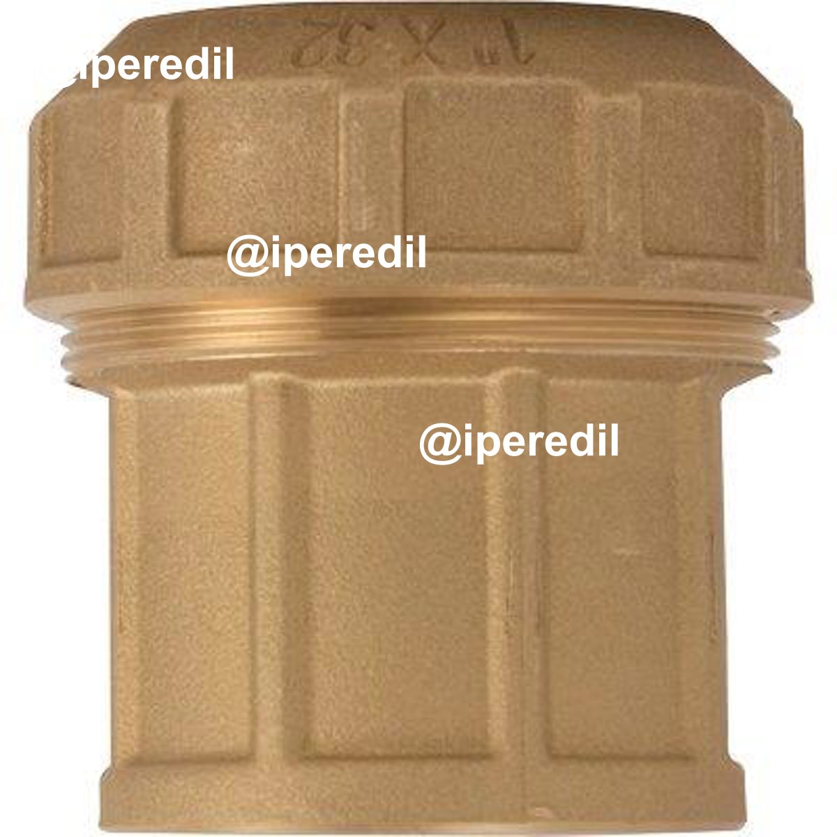 MANICOTTO A COMPRESSIONE FIL FEMMINA PN25 710 ITAP OTTONE MM 20X1/2F