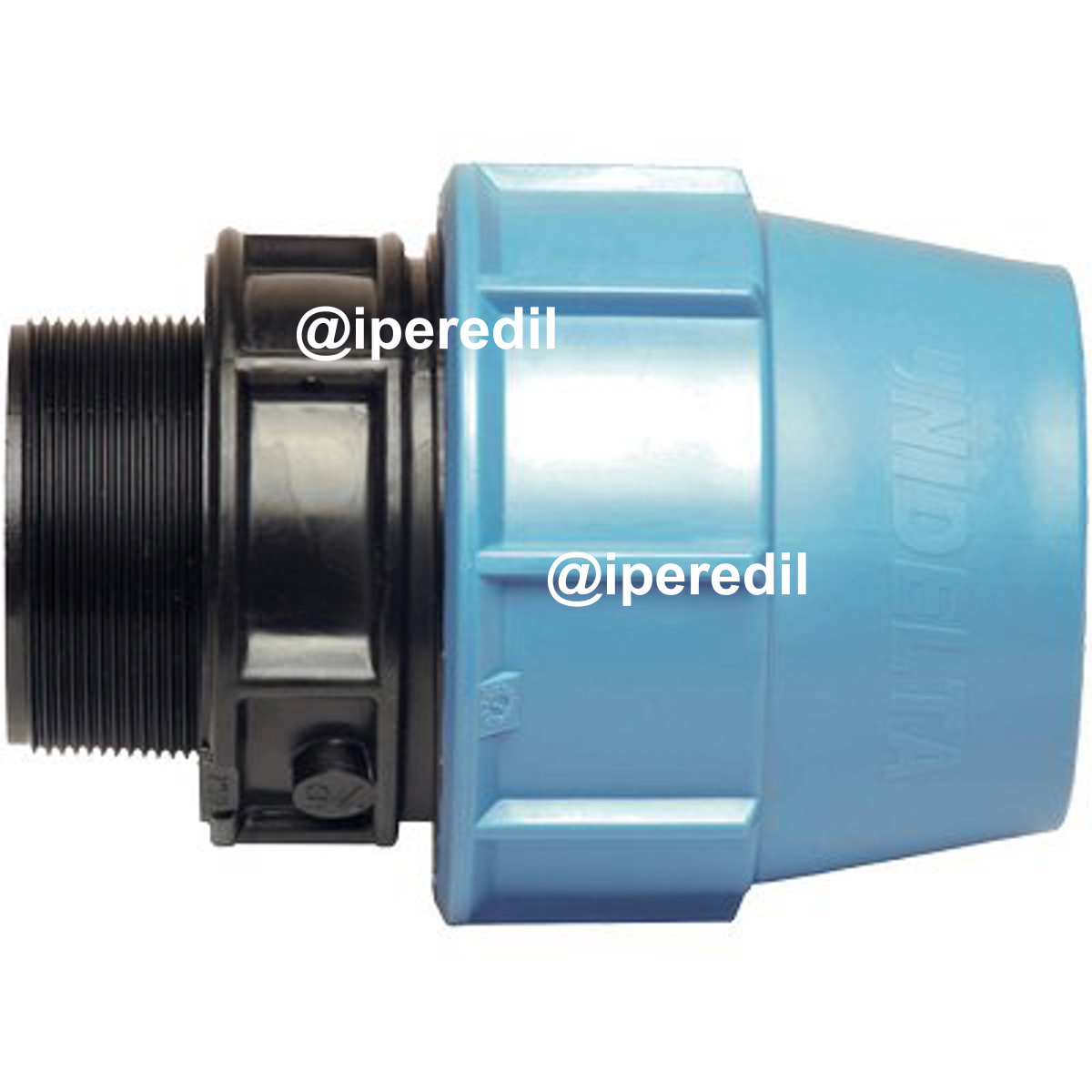 MANICOTTO A COMPRESSIONE FIL MASCHIO PN16 UNIDELTA MM 63X2"M