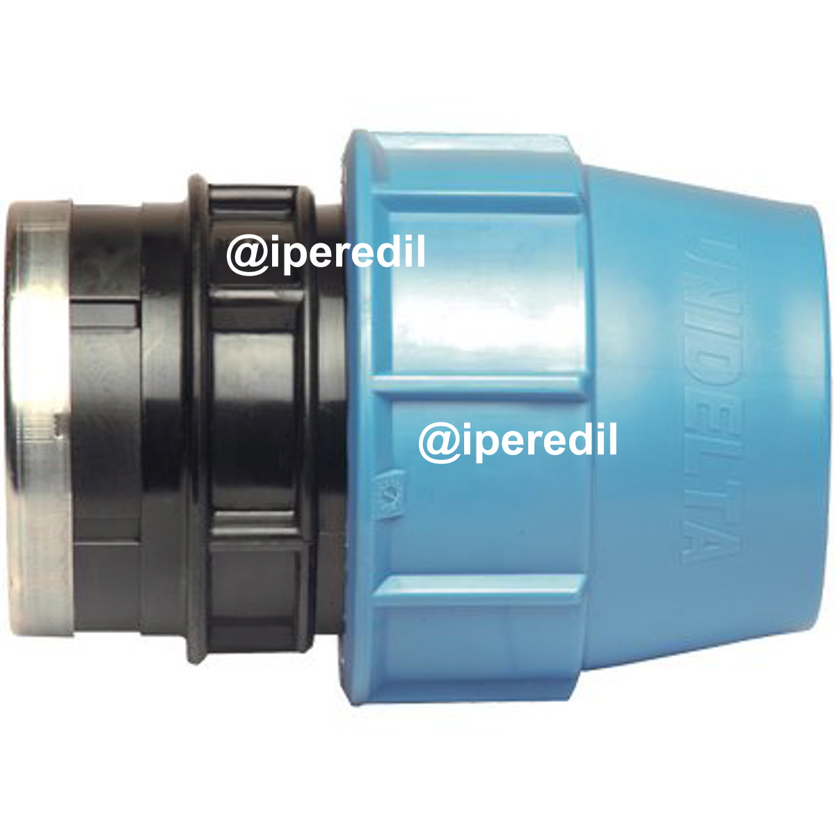 MANICOTTO A COMPRESSIONE FIL FEMMINA PN16 UNIDELTA MM 50X1"1/2F